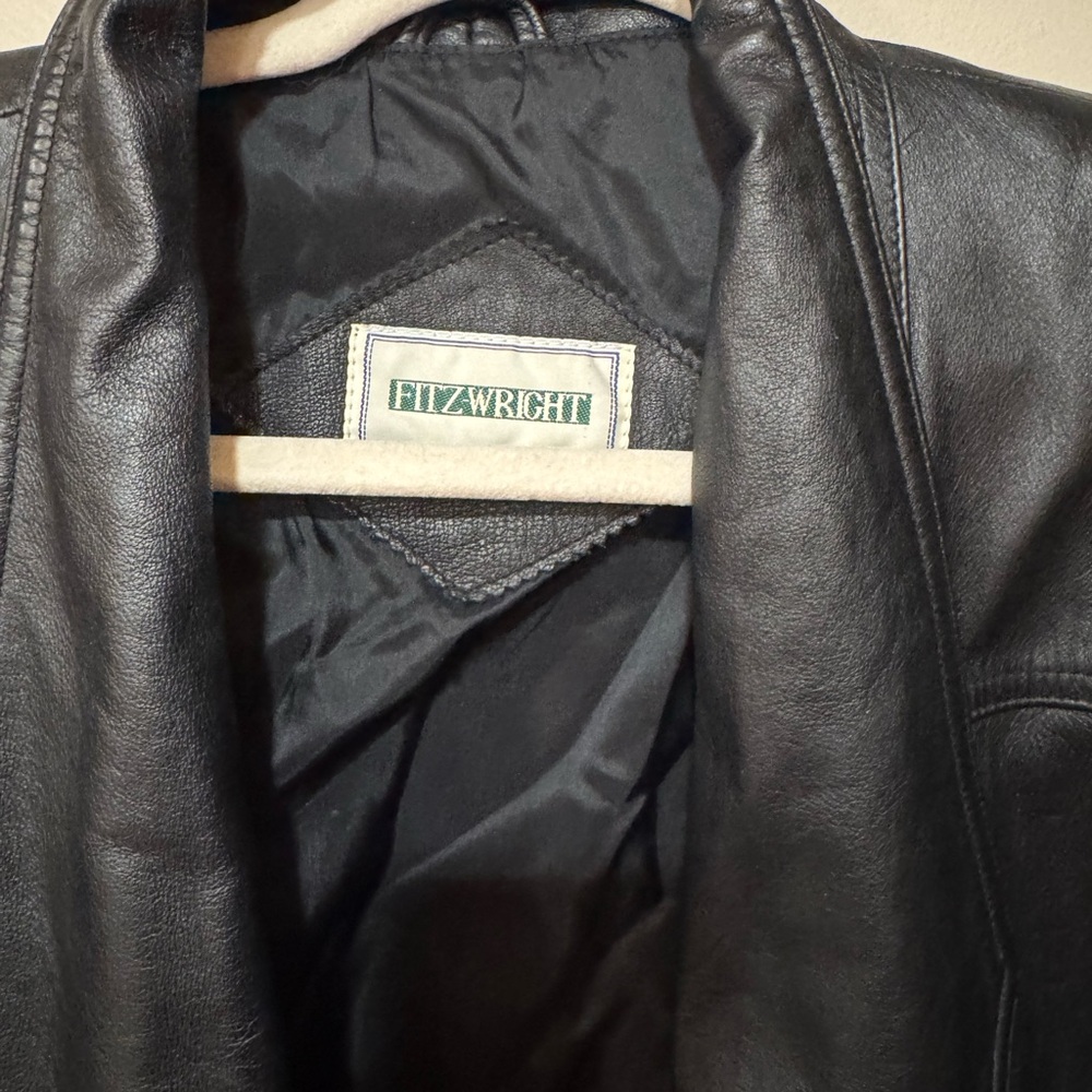 Fitz wright leather jacket - Picture 2 of 4